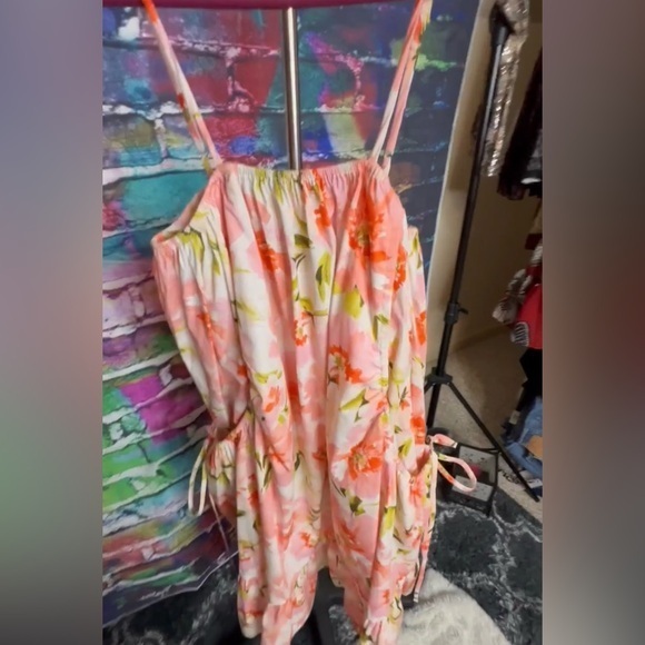 Misa Los Angeles Dresses & Skirts - Misa Los Angeles Farrow Mini Dress in Blushing Flora Cotton, Size XS NWT